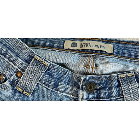 Gap Ultra Low Rise Women's Cropped Jeans Size 6 (30 x 24) - Picture 4 of 5
